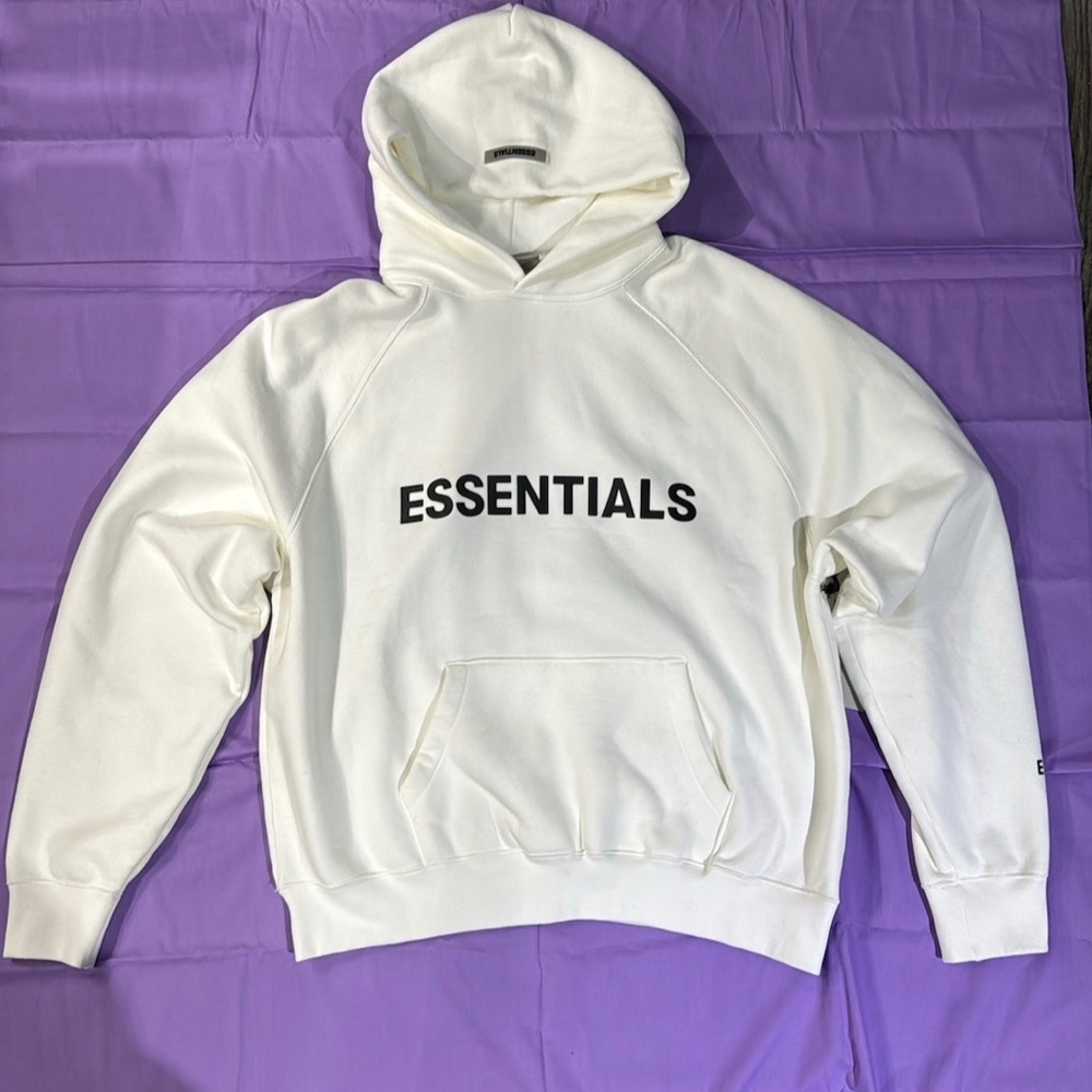 ESSENTIALS Fear of God hoodie(cream)
